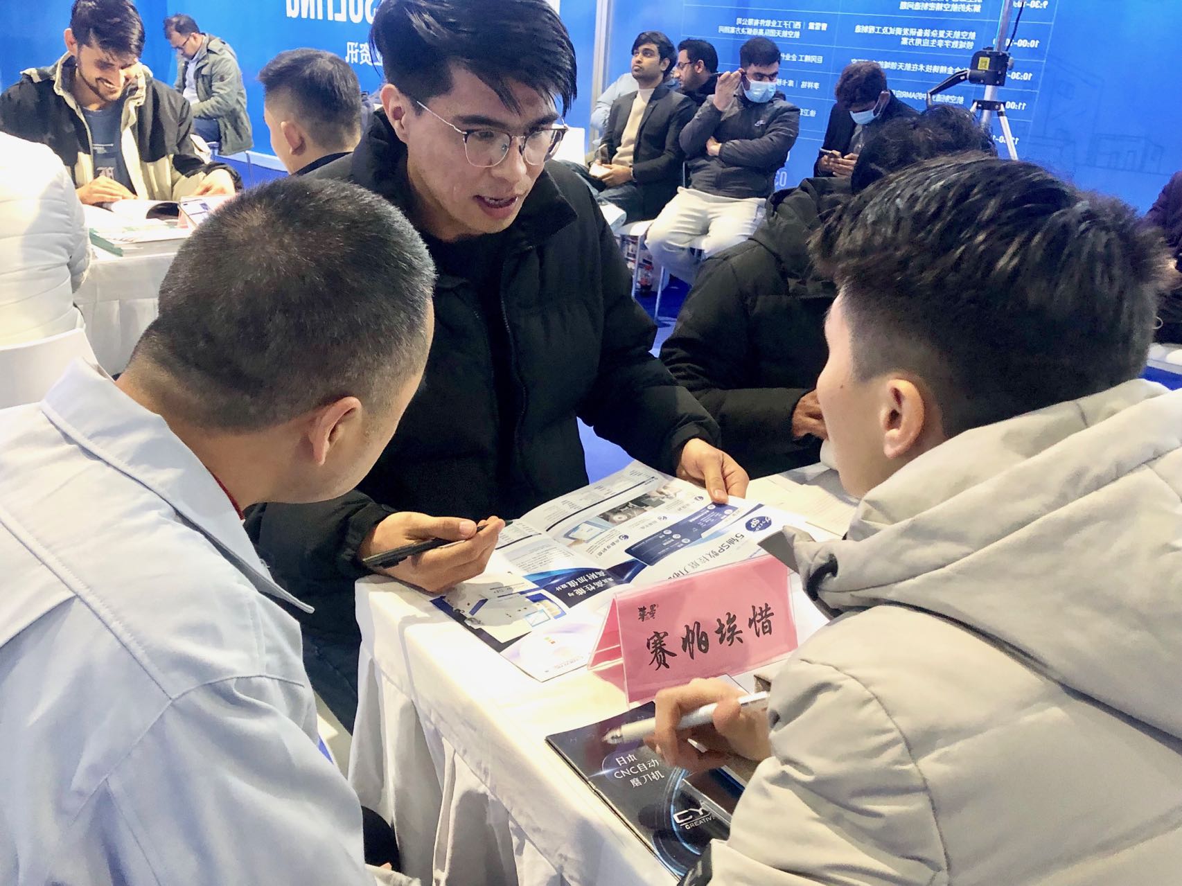 日本磨刀機(jī)上海展會(huì)現(xiàn)場(chǎng)